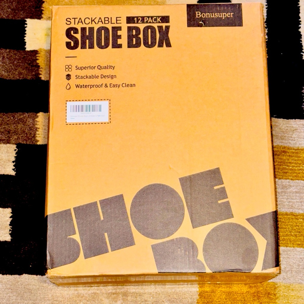 Bonusuper Stackable Shoe Rack